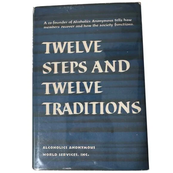Twelve Steps Twelve Traditions Book Alcoholics Anonymous AA Eleventh Print 1972 - Picture 1 of 16